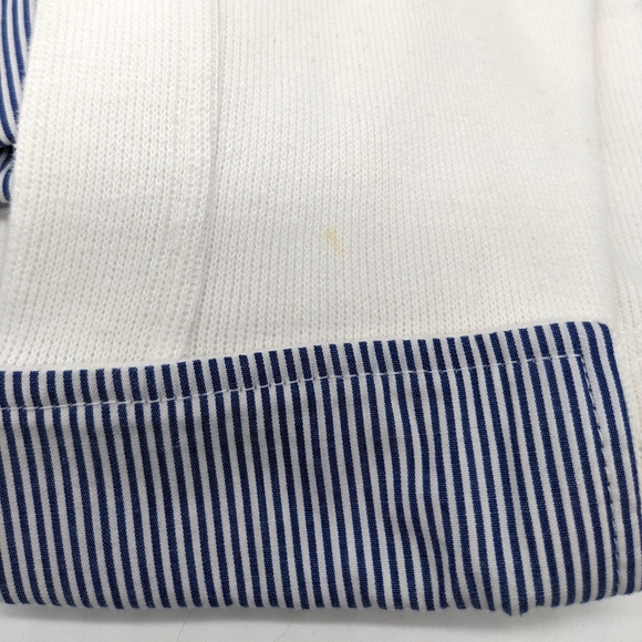 Orvis Pullover 1/4" Zip Cotton White Women's Size Medium - Picture 7 of 7